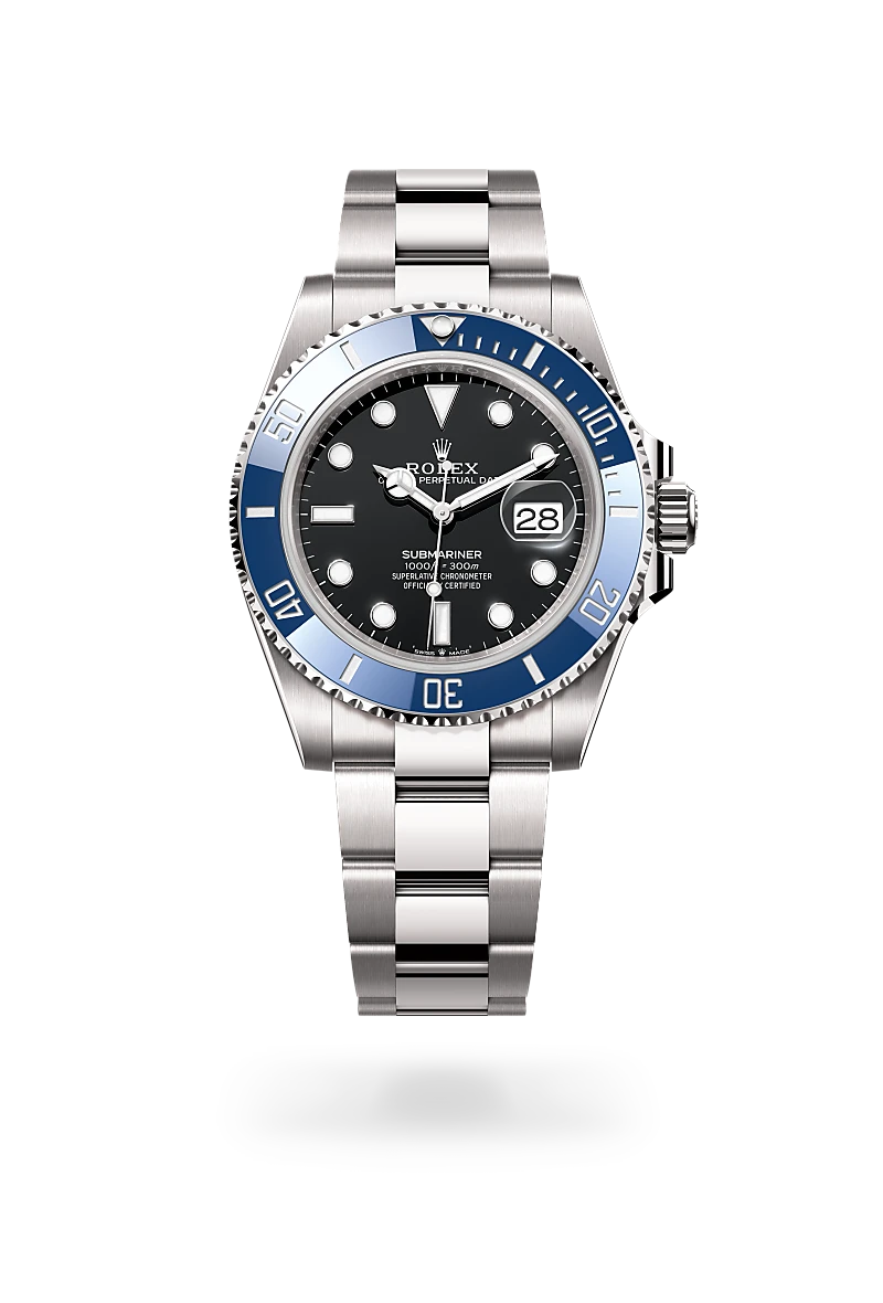 rolex Submariner em Ouro branco 18 quilates, M126619LB-0003 - Sara Joias